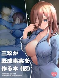 Nàng Miku Chủ Động (Gotoubun no Hanayome) [Miku ga Kisei Jijitsu o Tsukuru Hon (Kari); A Book that]