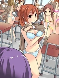 Bìa truyện Lạc Vào Ngôi Trường Của Những Cô Gái Nứng Tình! [Sneaked Into A Horny Girls' School]
